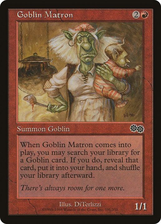 Goblin Matron in the group Magic the Gathering / Sets / Urza's Saga at Proxyprinters.com (57903)