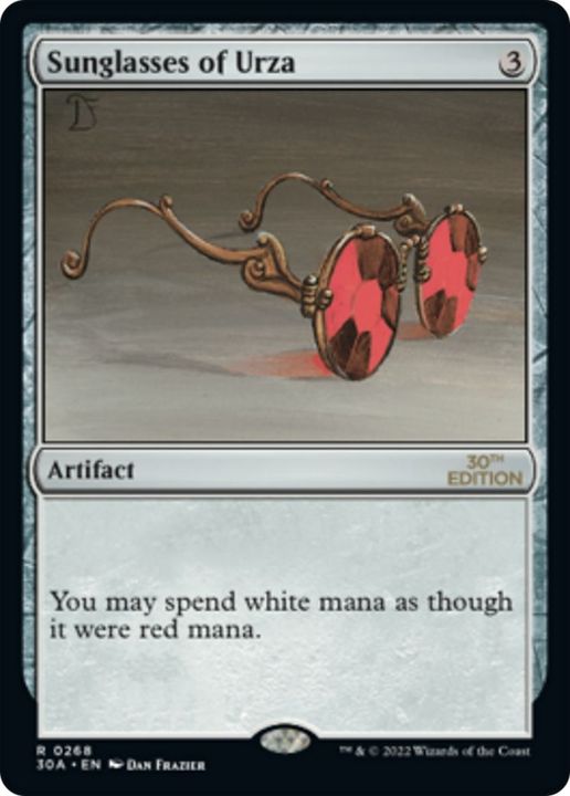 Sunglasses of Urza in the group Magic the Gathering / Types / Artifacts / Artifact at Proxyprinters.com (57905)