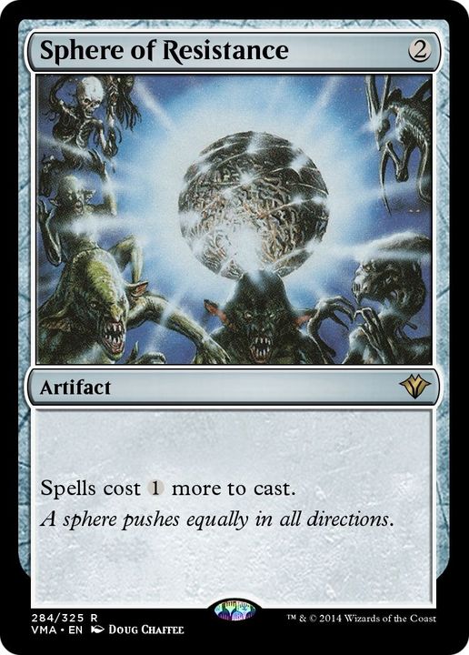 Sphere of Resistance in the group Magic the Gathering / Types / Artifacts / Artifact at Proxyprinters.com (57909)