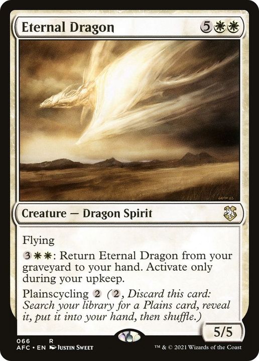 Eternal Dragon in the group Magic the Gathering / Types / Colors / White at Proxyprinters.com (5792)