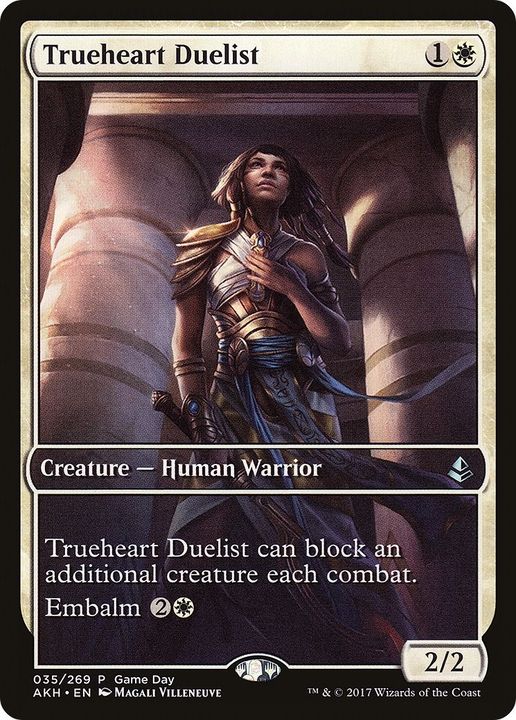 Trueheart Duelist in the group Magic the Gathering / Sets / Amonkhet Promos at Proxyprinters.com (57924)