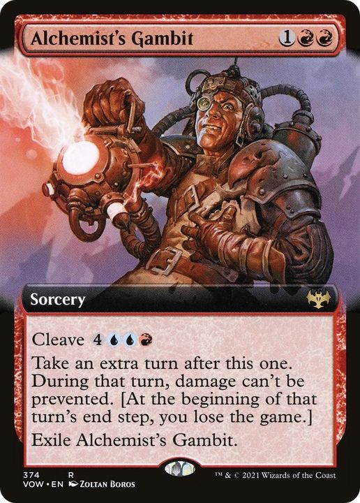 Alchemist's Gambit in the group Magic the Gathering / Types / Colors / Red at Proxyprinters.com (57926)