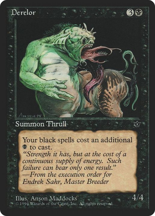 Derelor in the group Magic the Gathering / Types / Colors / Black at Proxyprinters.com (57939)