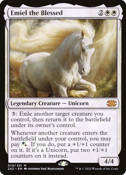 Emiel the Blessed in the group Magic the Gathering / Types / Colors / White at Proxyprinters.com (5795)