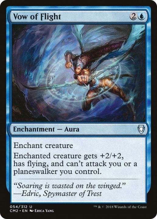 Vow of Flight in the group Magic the Gathering / Types / Colors / Blue at Proxyprinters.com (57978)