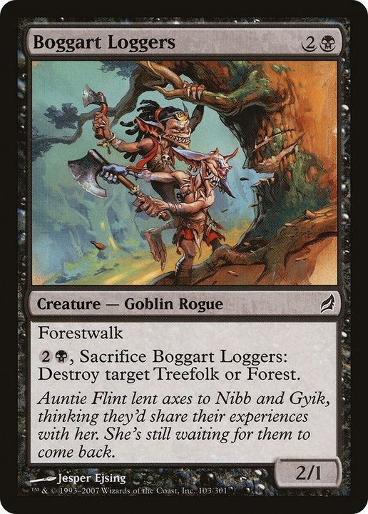 Boggart Loggers in the group Magic the Gathering / Sets / Lorwyn at Proxyprinters.com (57996)