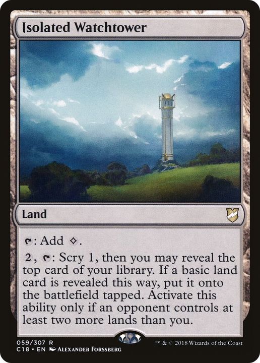 Isolated Watchtower in the group Singles at Proxyprinters.com (58006)