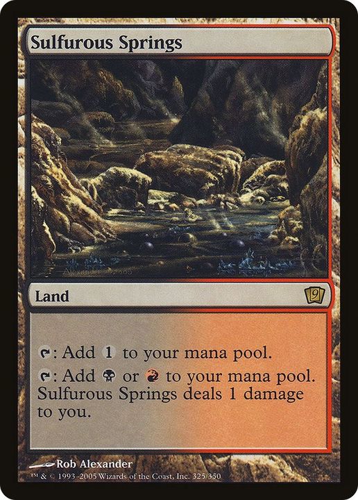 Sulfurous Springs in the group Magic the Gathering / Types / Colors / Colorless at Proxyprinters.com (58020)