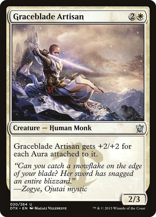 Graceblade Artisan in the group Magic the Gathering / Sets / Dragons of Tarkir at Proxyprinters.com (58022)