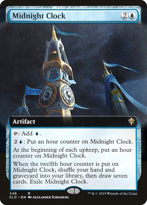 Midnight Clock in the group Magic the Gathering / Types / Artifacts / Artifact at Proxyprinters.com (58024)