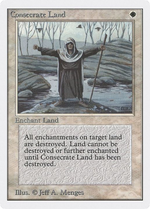 Consecrate Land in the group Magic the Gathering / Types / Colors / White at Proxyprinters.com (58041)