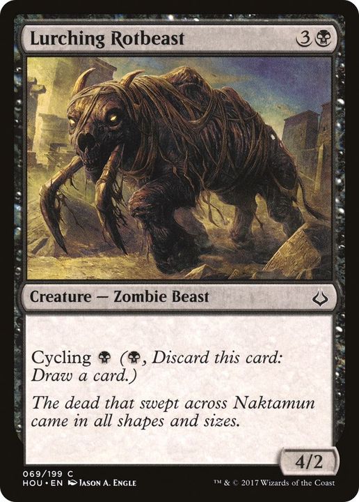 Lurching Rotbeast in the group Magic the Gathering / Types / Creatures / Zombie at Proxyprinters.com (58060)