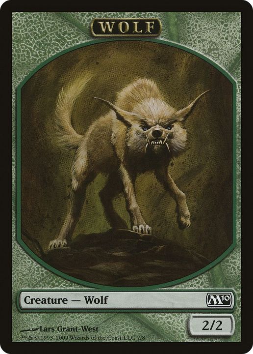 Wolf in the group Magic the Gathering / Types / Colors / Green at Proxyprinters.com (5808)