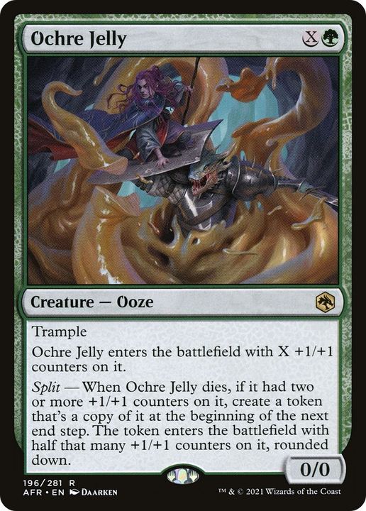 Ochre Jelly in the group Magic the Gathering / Sets / Adventures in the Forgotten Realms at Proxyprinters.com (58091)