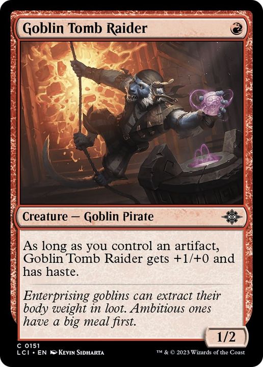 Goblin Tomb Raider in the group Magic the Gathering / Types / Creatures / Goblin at Proxyprinters.com (581)