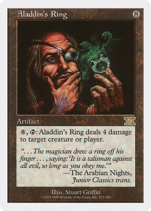 Aladdin's Ring in the group Magic the Gathering / Types / Artifacts / Artifact at Proxyprinters.com (5811)