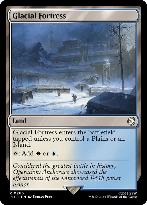 Glacial Fortress in the group Magic the Gathering / Types / Colors / Colorless at Proxyprinters.com (58111)