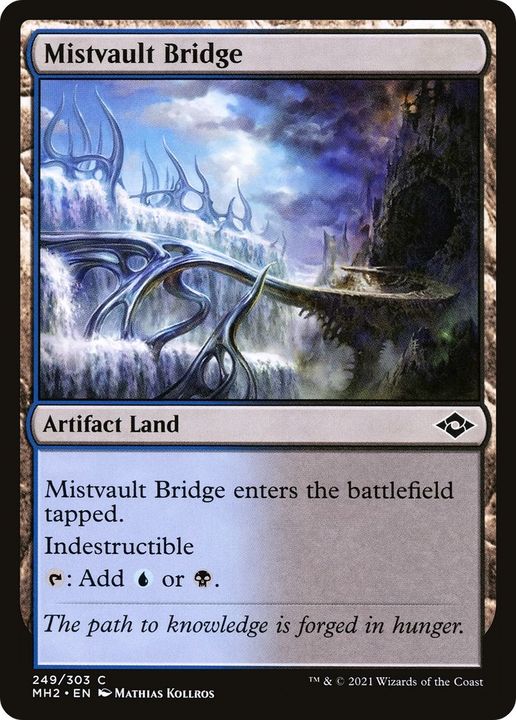 Mistvault Bridge in the group Magic the Gathering / Sets / Modern Horizons 2 Minigames at Proxyprinters.com (58120)