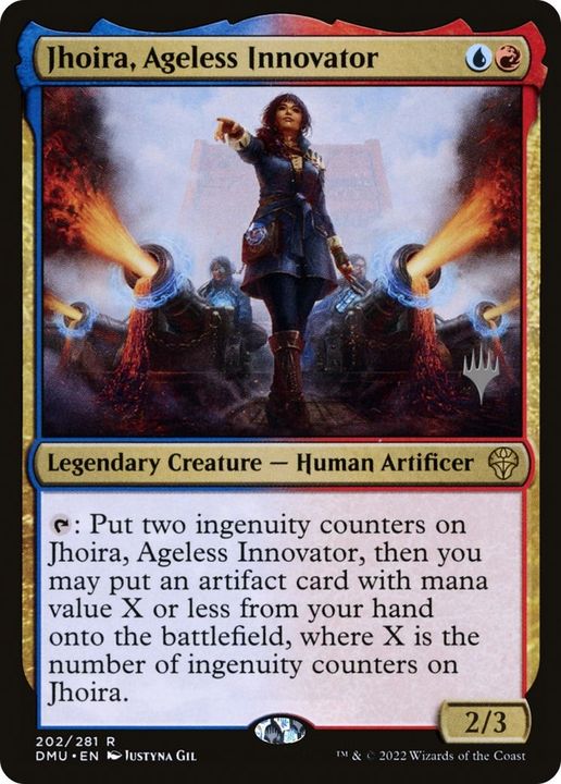 Jhoira, Ageless Innovator in the group Magic the Gathering / Types / Colors / Multicolors / R, U at Proxyprinters.com (58121)