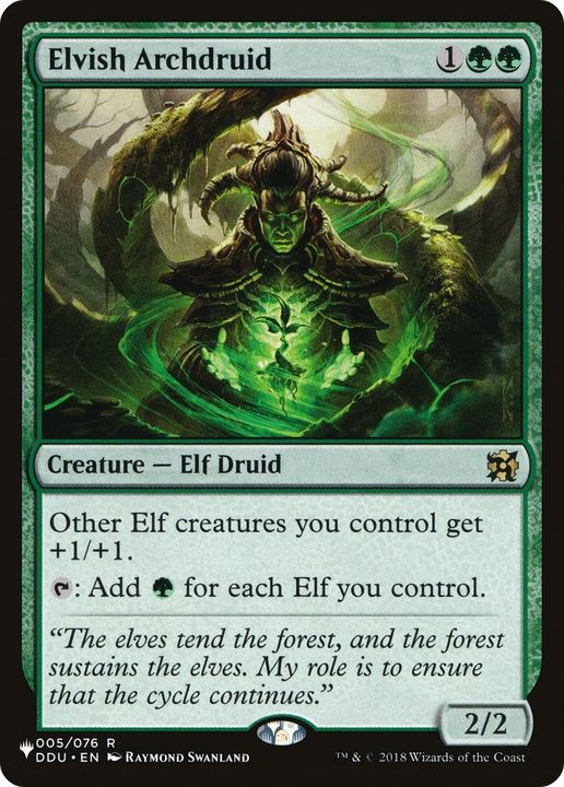 Elvish Archdruid in the group Advanced search at Proxyprinters.com (58133)