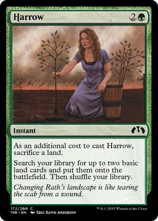 Harrow in the group Magic the Gathering / Types / Colors / Green at Proxyprinters.com (58134)