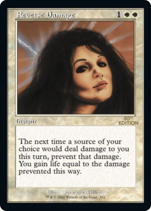 Reverse Damage in the group Magic the Gathering / Types / Colors / White at Proxyprinters.com (58135)