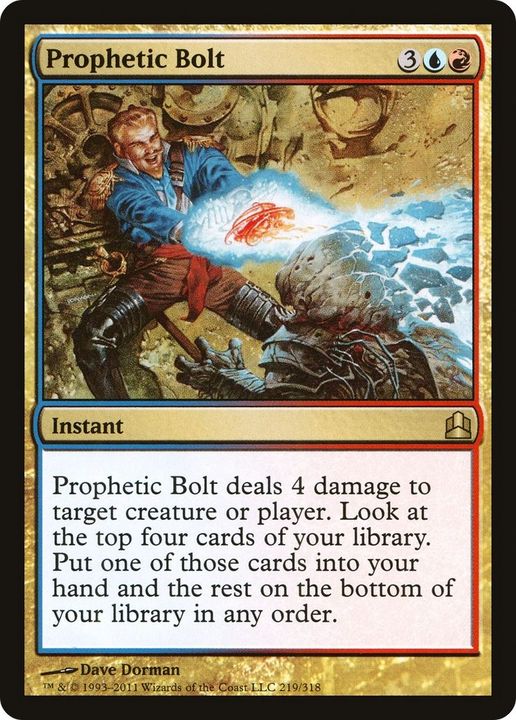 Prophetic Bolt in the group Magic the Gathering / Types / Colors / Multicolors / R, U at Proxyprinters.com (58137)