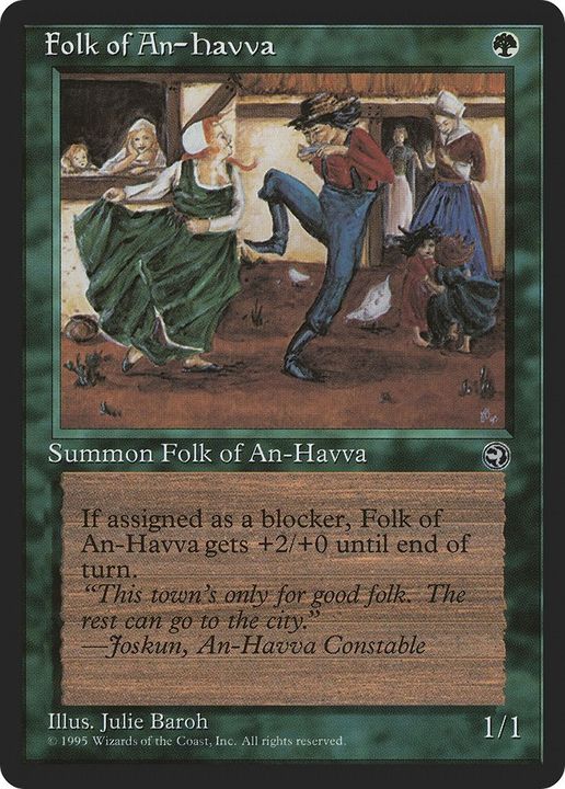 Folk of An-Havva in the group Magic the Gathering / Types / Creatures / Human at Proxyprinters.com (58140)