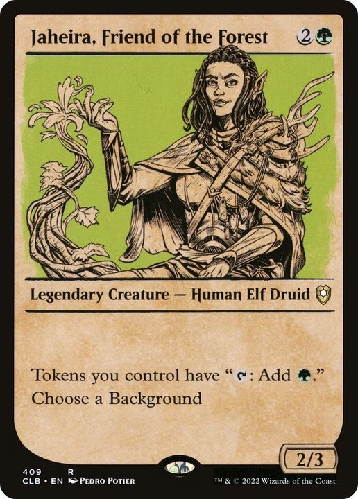 Jaheira, Friend of the Forest in the group Magic the Gathering / Types / Creatures / Elf at Proxyprinters.com (58145)