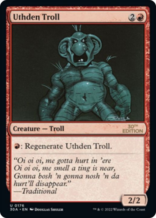 Uthden Troll in the group Magic the Gathering / Sets / 30th Anniversary Edition at Proxyprinters.com (58170)