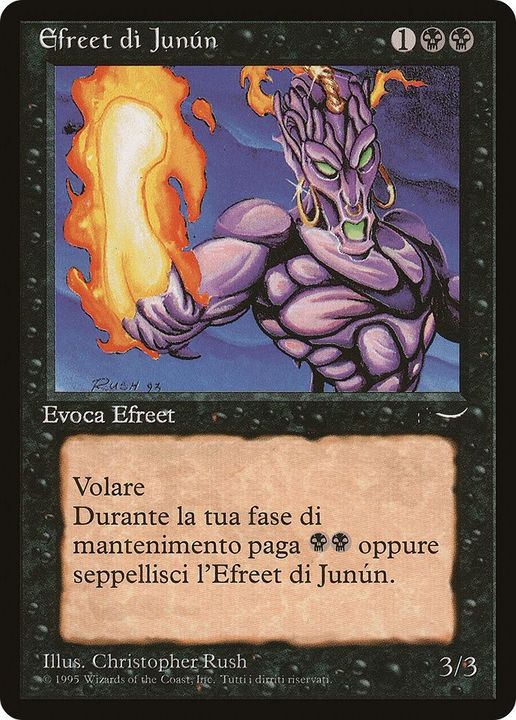 Junún Efreet in the group Magic the Gathering / Types / Colors / Black at Proxyprinters.com (58171)