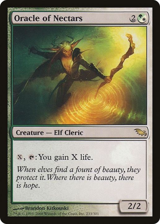 Oracle of Nectars in the group Magic the Gathering / Types / Colors / Multicolors / G, W at Proxyprinters.com (58187)