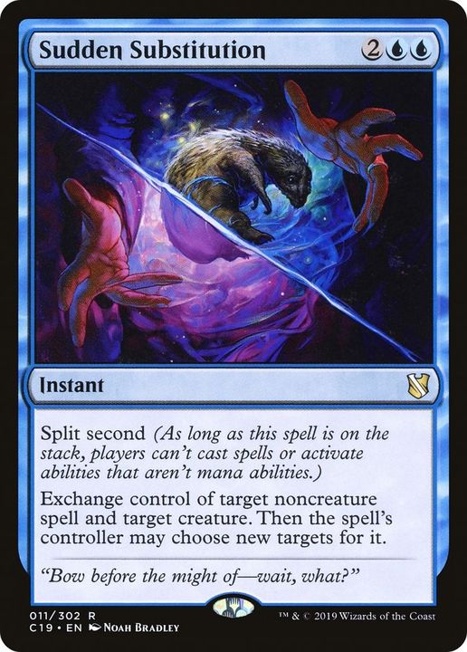 Sudden Substitution in the group Magic the Gathering / Types / Colors / Blue at Proxyprinters.com (58209)