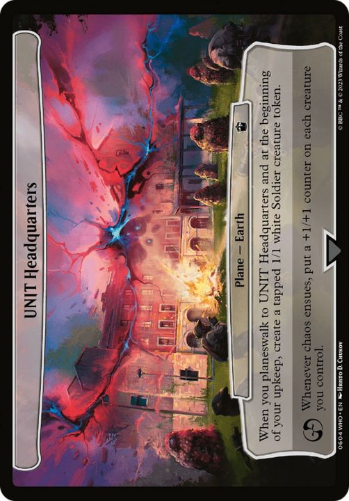 UNIT Headquarters in the group Magic the Gathering / Types / Colors / Colorless at Proxyprinters.com (58217)