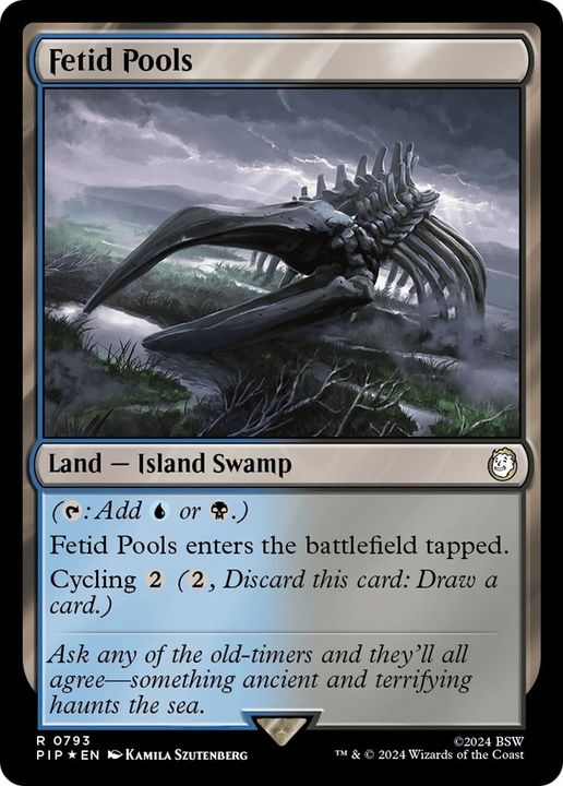 Fetid Pools in the group Magic the Gathering / Types / Land / Swamp at Proxyprinters.com (58241)