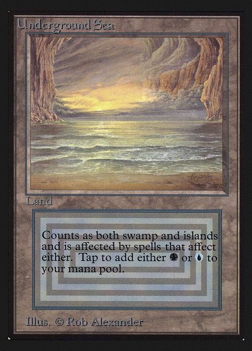 Underground Sea in the group Magic the Gathering / Types / Land / Swamp at Proxyprinters.com (58260)