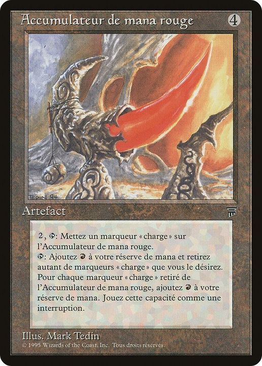 Red Mana Battery in the group Magic the Gathering / Types / Artifacts / Artifact at Proxyprinters.com (58276)