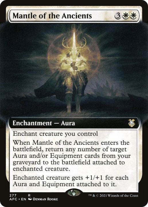 Mantle of the Ancients in the group Magic the Gathering / Sets / Forgotten Realms Commander at Proxyprinters.com (58287)