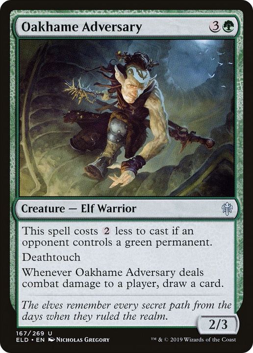 Oakhame Adversary in the group Magic the Gathering / Sets / Throne of Eldraine at Proxyprinters.com (58294)