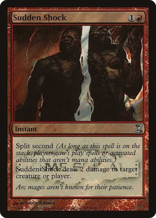 Sudden Shock in the group Magic the Gathering / Types / Colors / Red at Proxyprinters.com (58318)