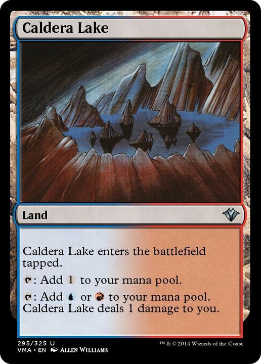 Caldera Lake in the group Magic the Gathering / Sets / Vintage Masters at Proxyprinters.com (58324)