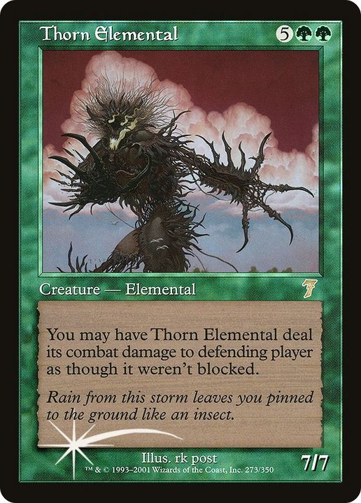 Thorn Elemental in the group Magic the Gathering / Types / Colors / Green at Proxyprinters.com (58325)