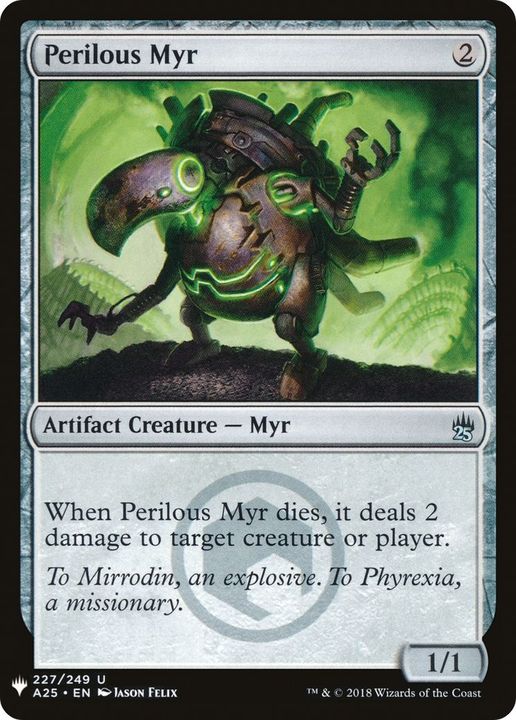 Perilous Myr in the group Magic the Gathering / Types / Colors / Colorless at Proxyprinters.com (58335)