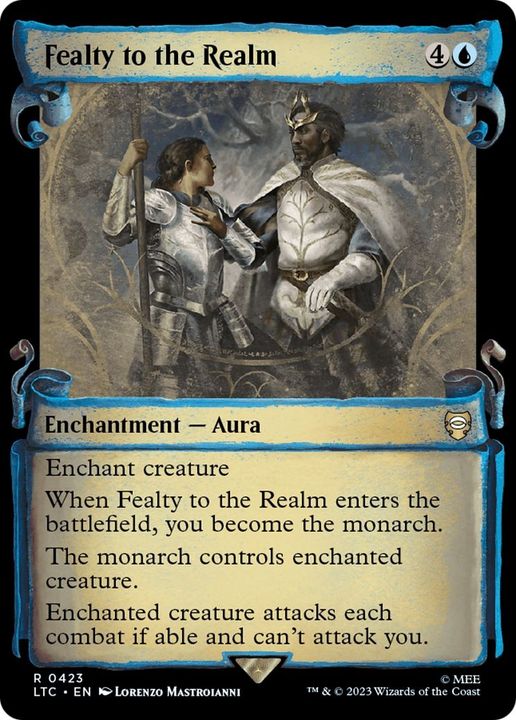 Fealty to the Realm in the group Magic the Gathering / Sets / Tales of Middle-earth Commander at Proxyprinters.com (5835)