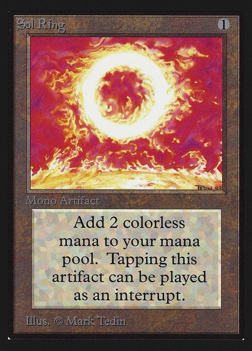 Sol Ring in the group Magic the Gathering / Types / Artifacts / Artifact at Proxyprinters.com (58387)