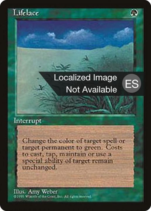 Lifelace in the group Magic the Gathering / Types / Colors / Green at Proxyprinters.com (58390)