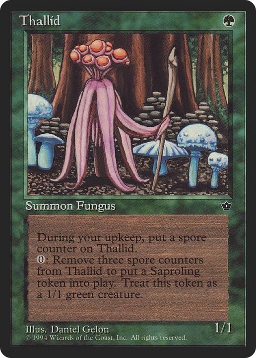 Thallid in the group Magic the Gathering / Types / Colors / Green at Proxyprinters.com (584)