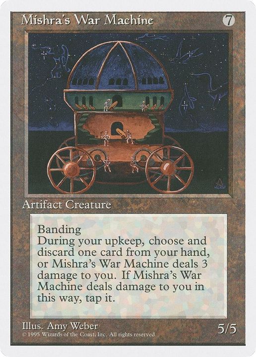 Mishra's War Machine in the group Magic the Gathering / Sets / Fourth Edition at Proxyprinters.com (5842)