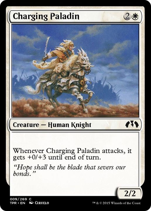 Charging Paladin in the group Advanced search at Proxyprinters.com (58425)