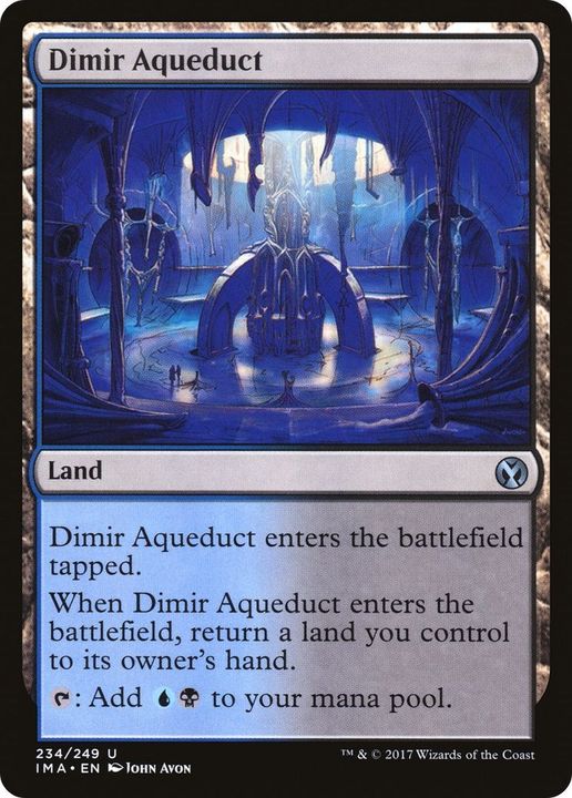 Dimir Aqueduct in the group Magic the Gathering / Types / Colors / Colorless at Proxyprinters.com (58435)